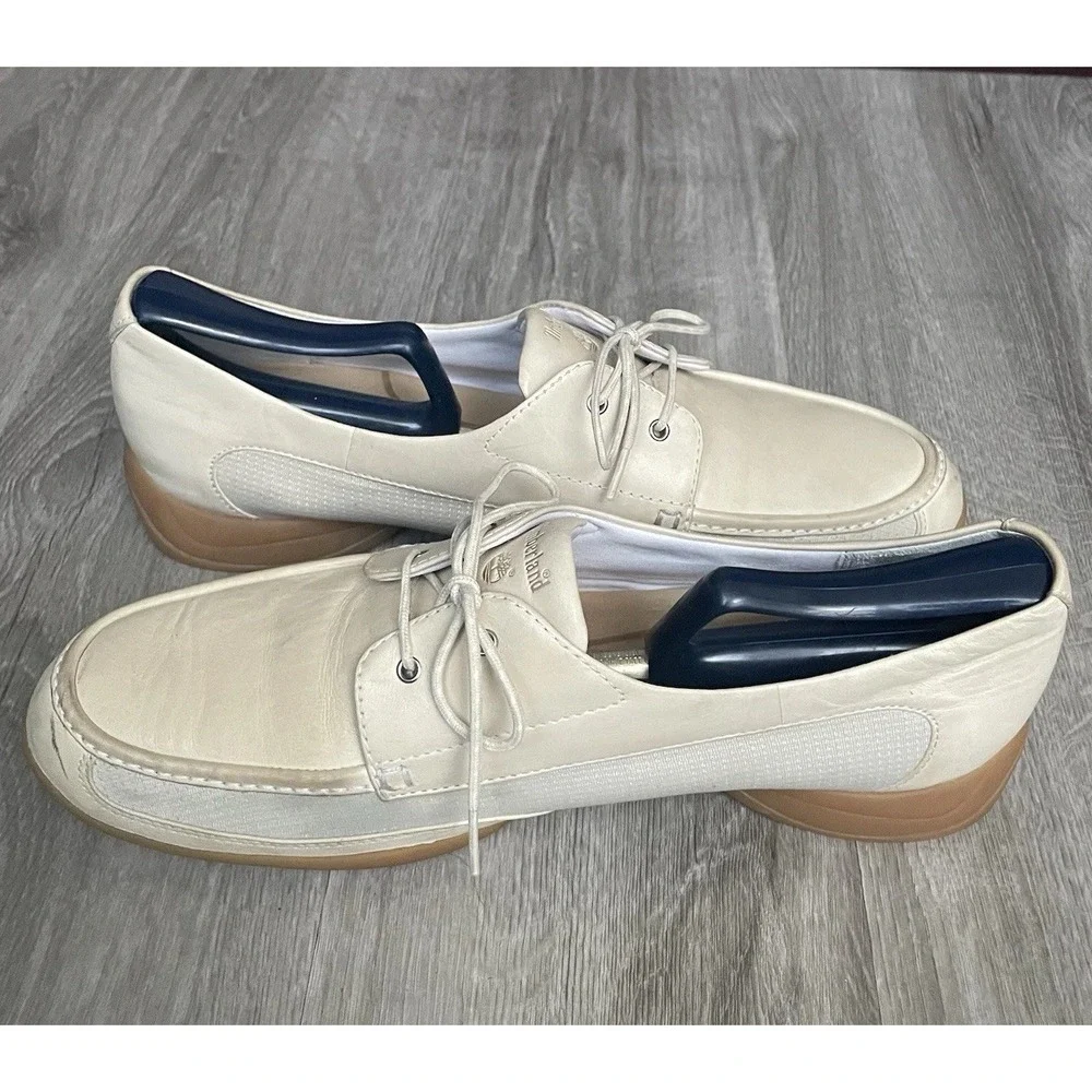 Timberland Smart Comfort System‎ Leather Boat Shoes Size 11 M